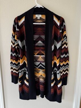 Missoni Target Women’s XS Cardigan Chevron Pattern Open Duster Sweater